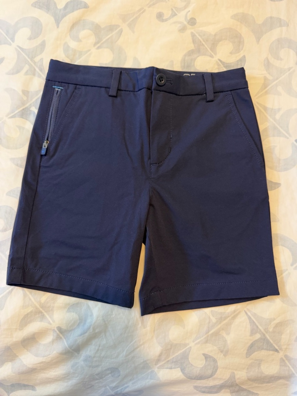 Vineyard Vines boys Navy Performance Shorts
